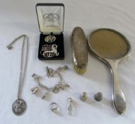 Various silver inc jewellery,