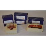 4 Corgi Royal Mail die cast vehicles