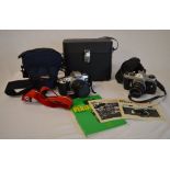 Pentax & Canon SLR cameras,