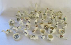 David N Robinson collection - Various Cleethorpes crested china (2 Goss)