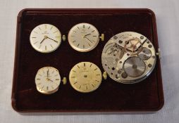 5 Omega Swiss made watch movements