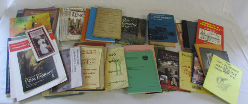 Various books and ephemera relating to Lincolnshire