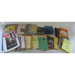 Various books and ephemera relating to Lincolnshire