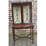 Georgian style small cabinet on stand