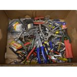 Good quantity of hand tools ideal for watchmaker, including screwdrivers, cutters,