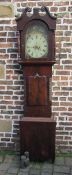 Victorian long case clock maker T Gillson Pocklington in need of restoration