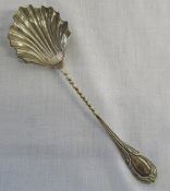 Silver caddy spoon Birmingham 1902 weight 0.