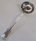 Victorian silver ladle London 1865 weight 2.