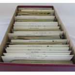 David N Robinson collection - Box of postcards relating to Lincolnshire inc Gainsborough,