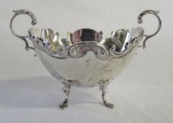 Silver sugar bowl Sheffield 1909 weight 4.