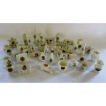 David N Robinson collection - Various Lincolnshire crested china