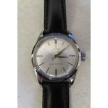 1950/60s Gents Tudor Oyster Royal wristwatch with replacement black leather strap (serviced 2012)