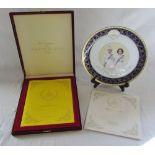 Commemorative programmes and limited edition plate relating to the installation of new