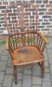 Highback Windsor chair