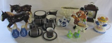 Assorted ceramics inc Ringtons, Sylvac vase,
