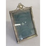 Silver photo frame London hallmark 11.5 cm x 15.