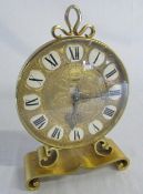 IMHOF gilt mantle clock