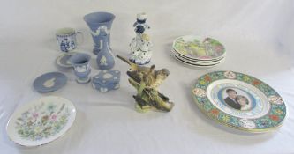 Various ceramics inc collectors plates,