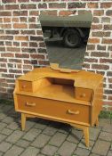 Retro 1960s dressing table