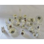 David N Robinson collection - Quantity of Grimsby crested china inc Goss (1)