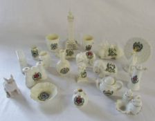 David N Robinson collection - Quantity of Grimsby crested china inc Goss (1)