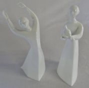 Royal Doulton 'Peace' HN2470 and 'Awakening' HN2875 figurines