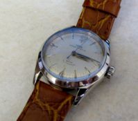 1950/60's Gents Tudor Oyster Price 34 rotar self winding wristwatch with replacement brown leather