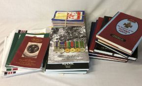 Various publications relating to the military & militaria including Recipients of the DCM,