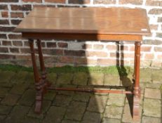 Victorian inlaid occasional table