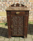 Carved cupboard