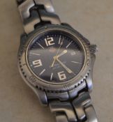 Gents Tag Heuer Professional 200 meters wristwatch on stainless steel strap