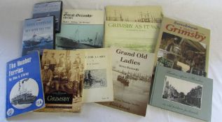 Assorted books relating to Grimsby etc