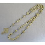 Ivory prayer beads/rosary