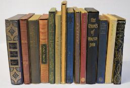 Various Folio Society books