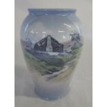 Royal Copenhagen bulbous vase no 3644 H 15 cm