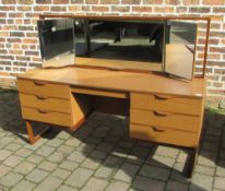 Europa Furniture retro dressing table & small footstool (not shown in picture)