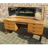 Europa Furniture retro dressing table & small footstool (not shown in picture)