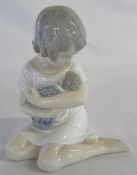 Royal Copenhagen figure of a young girl no 1938