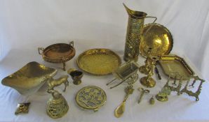 Quantity of brassware