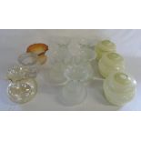 Selection of glass shades