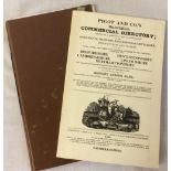 David N Robinson collection - rebound edition of Pigot's Directory of Lincolnshire 1822 & a