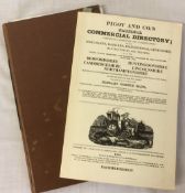 David N Robinson collection - rebound edition of Pigot's Directory of Lincolnshire 1822 & a