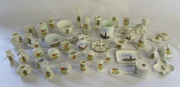 David N Robinson collection - Various Louth crested china mainly Arcadian,