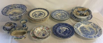 Various 19th & 20th century ceramic tableware etc,
