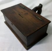 Saw handle Victorian collection box