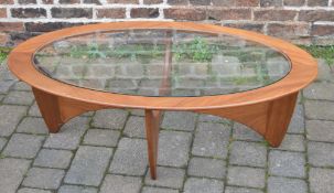 G Plan style retro coffee table