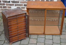 Glass cabinet & specimen cabinet (AF)