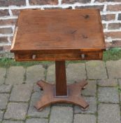 Small pedestal table