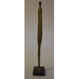 Tall bronze figure H 58 cm