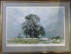 Large print by David Shepherd 'Melting Snow' 101 cm x 76 cm